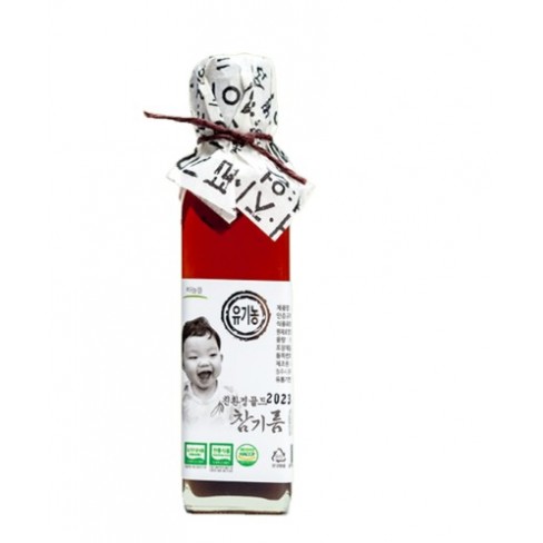유기가공인증 참기름 180ml / 1ea