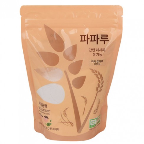 유기농 (후기) 백미가루_(400g/봉)