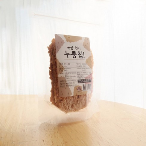현미누룽칩 120g