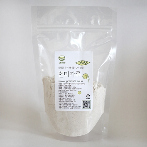 유기농 현미가루 300g