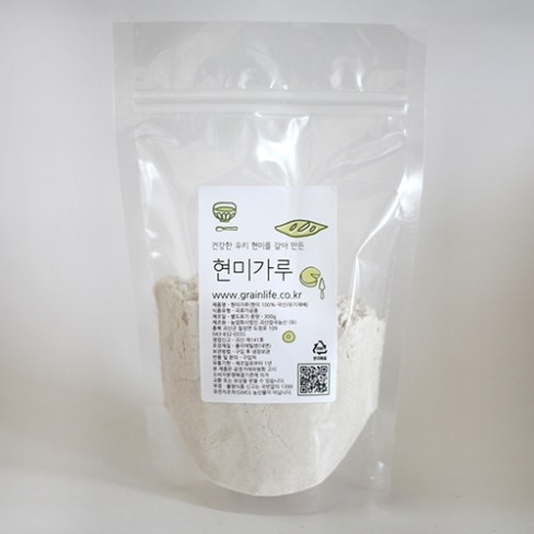 유기농 현미가루 300g