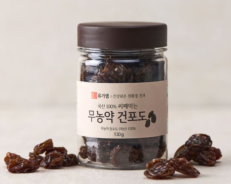 씨째먹는무농약건포도 130g