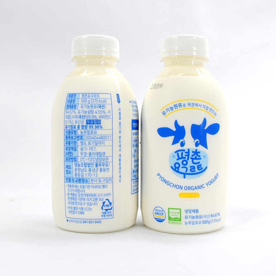 유기농 평촌 요구르트_(500ml/통)