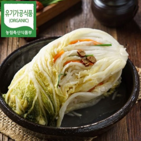 유기농백김치 2kg*산지배송