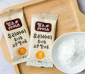 우리아이 유기농 고운쌀가루_(100g/봉)
