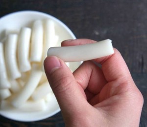 무농약쌀로만든 냉동떡볶이떡 500g