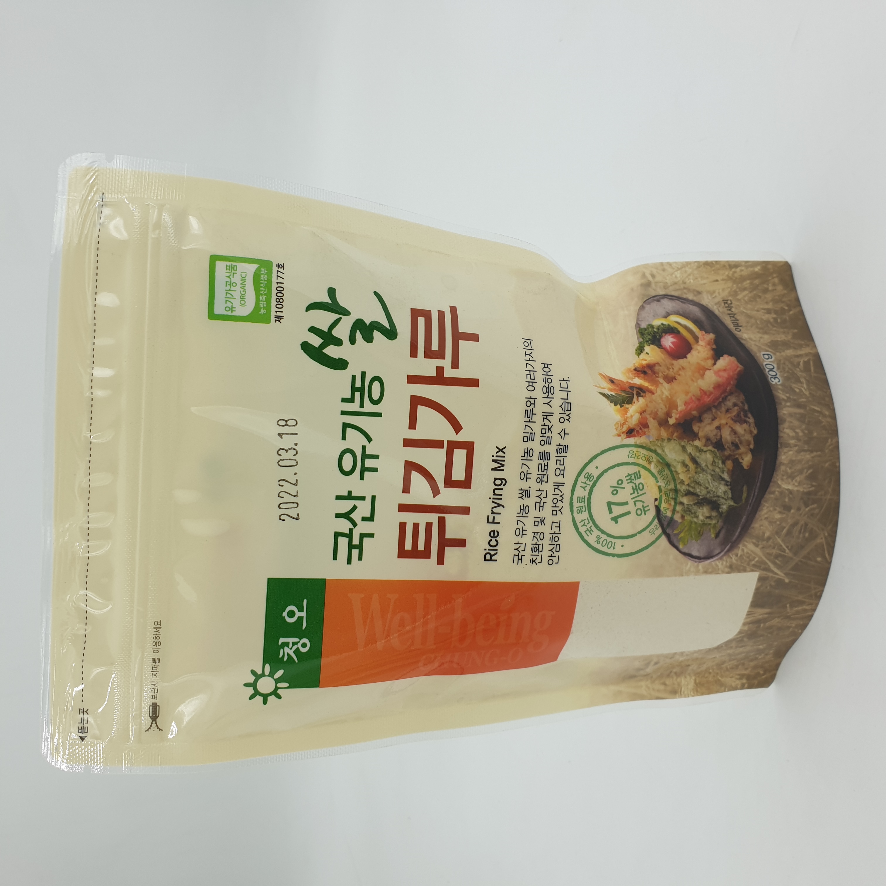 유기농 쌀 튀김가루 300g