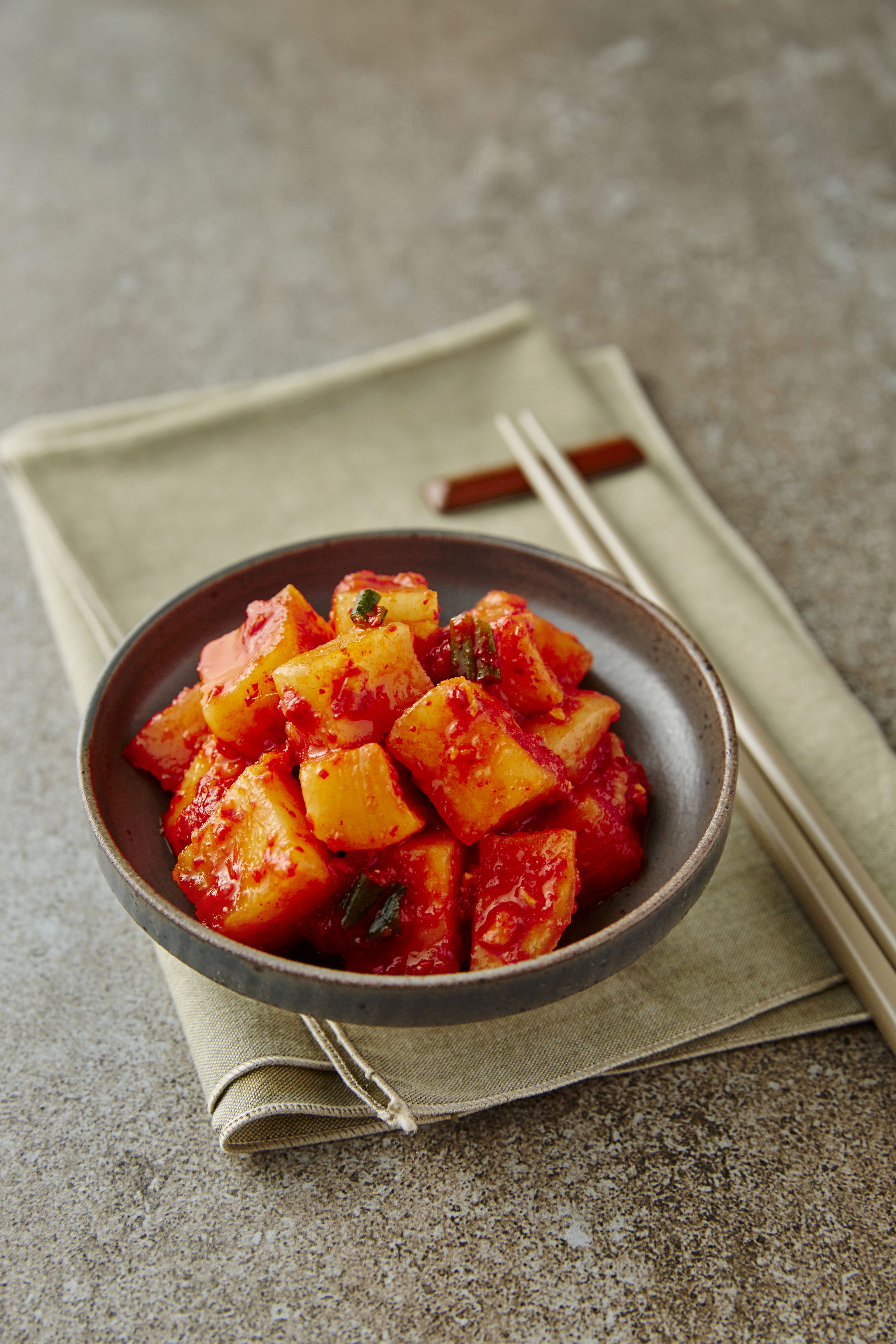 유기농깍두기 1kg *산지배송