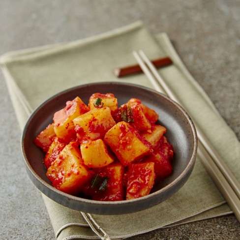 유기농깍두기 1kg *산지배송