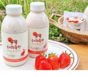 대광목장 유기농딸기요거트 500ml 