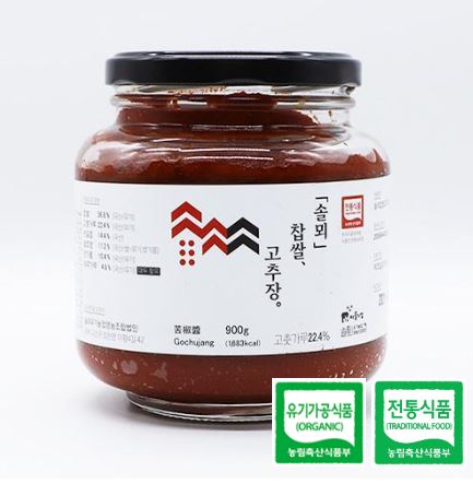[테스트]솔뫼찹쌀고추장 900g