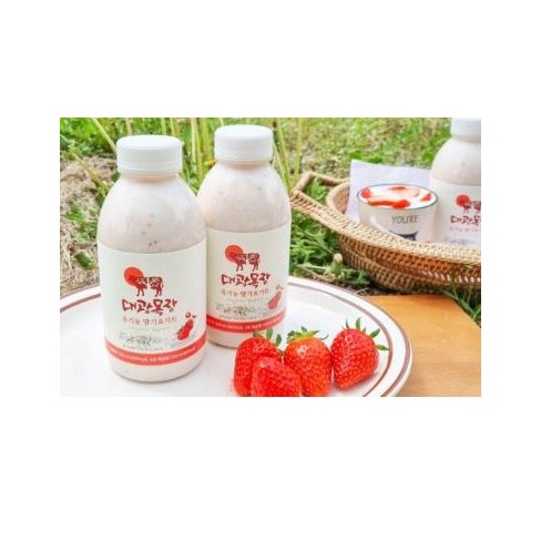 [테스트]대광목장 유기농딸기요거트 500ml