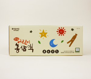 유기농 어린이 홍삼액_(60ml*30봉/1BOX)