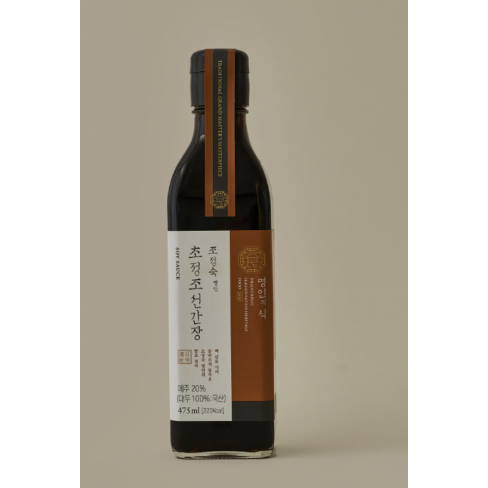 무농약 초정 조선간장_(475ml/병)