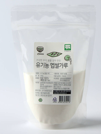 유기농 멥쌀가루_(300g/봉)