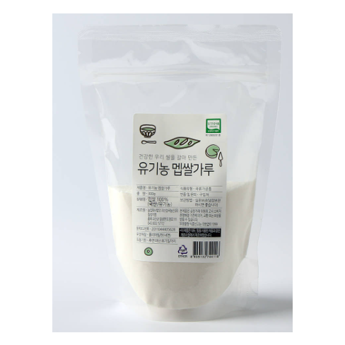 유기농 멥쌀가루_(300g/봉)